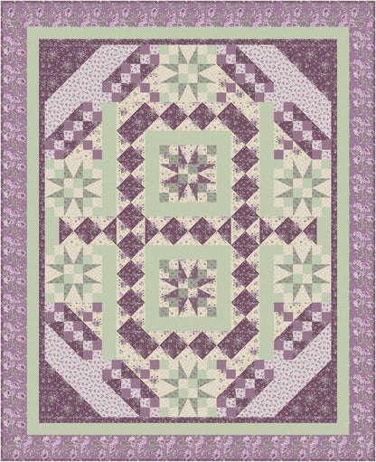 Courtyard Glow Pattern #612