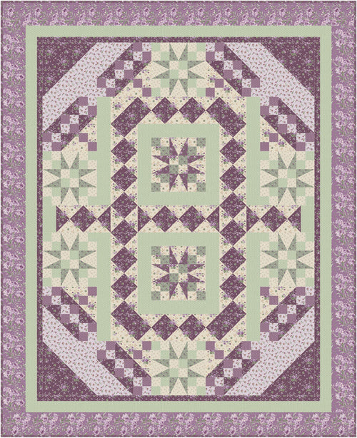 Courtyard Glow Pattern #612