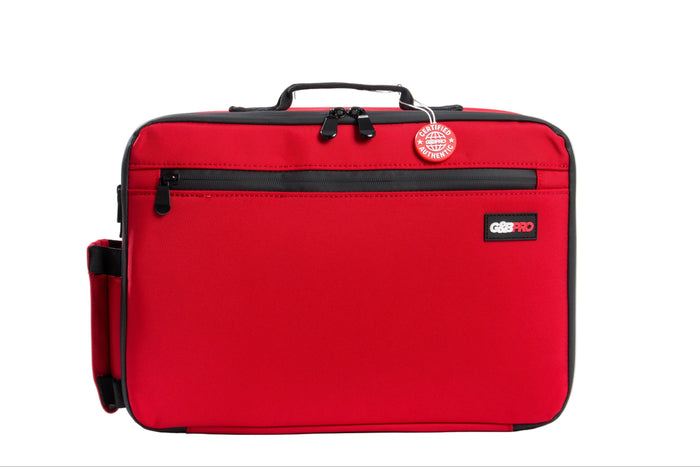 Crossbody Mobile Workstation with Extending Tray System – Fire Red