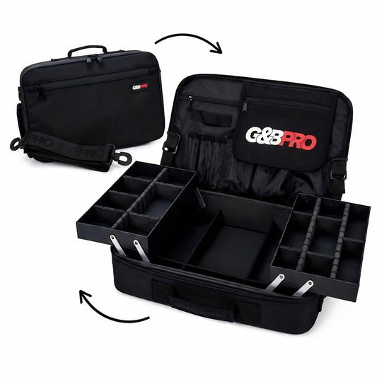 Crossbody Mobile Workstation with Extending Tray System – OG Black