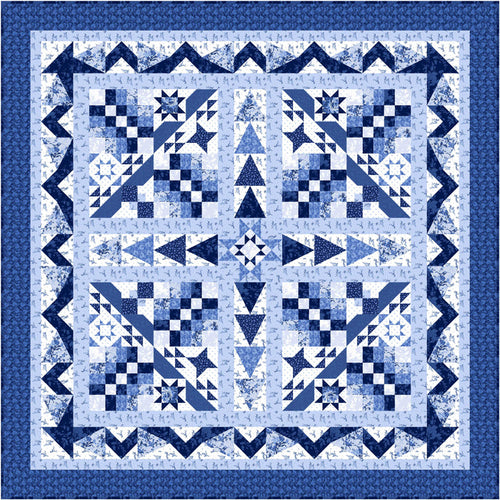 Crown Point Block of the Month Pattern #558