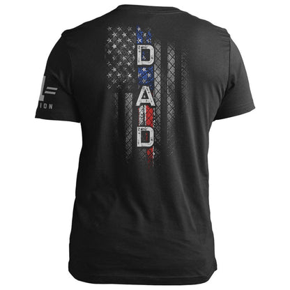 DAD American Flag Vertical