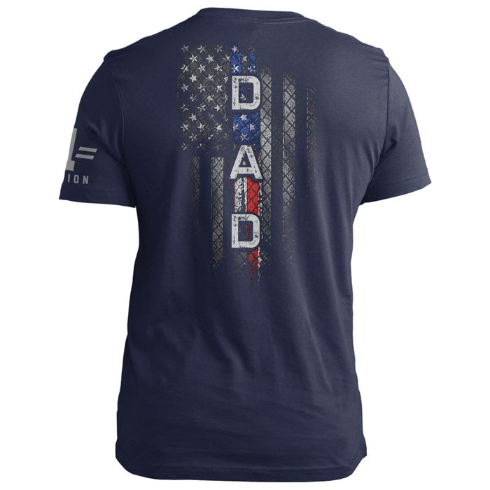 DAD American Flag Vertical