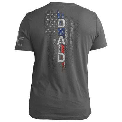 DAD American Flag Vertical