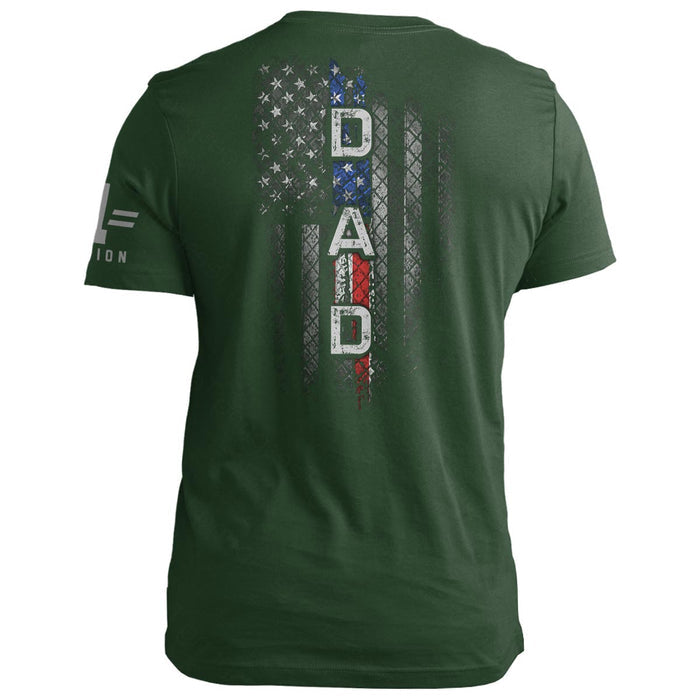 DAD American Flag Vertical