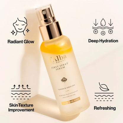 d'Alba White Truffle First Spray Serum 3.38oz/ 100ml