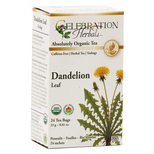Box of Celebration Herbals Dandelion Leaf Tea - 24 Tea Bags