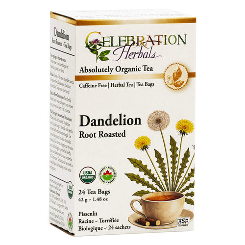 Box of Celebration Herbals Dandelion Root Roasted Tea - 24 Bags