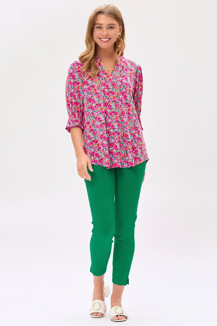 Dear Scarlett Lizzy Smocked Sleeve Top Patterns