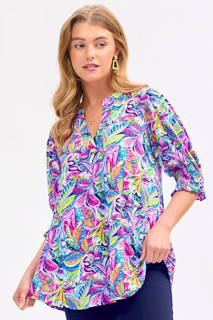 Dear Scarlett Lizzy Smocked Sleeve Top Patterns