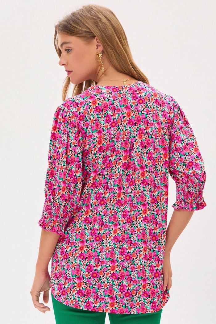 Dear Scarlett Lizzy Smocked Sleeve Top Patterns