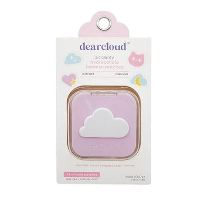 Dearcloud Zit Clarity Hydrocolloid Blemish Patches Includes Compact Mirror
