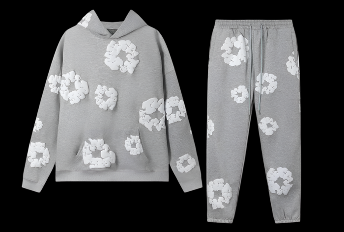 Denim Tears The Cotton Wreath Set Grey