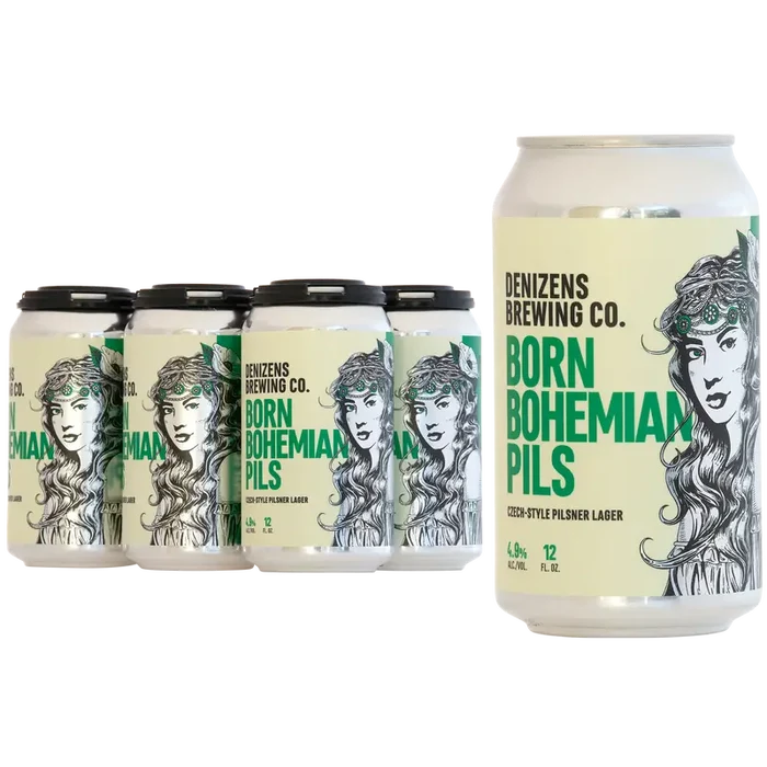 Denizens Born Bohemian Pils 6-pack Ace Beverage