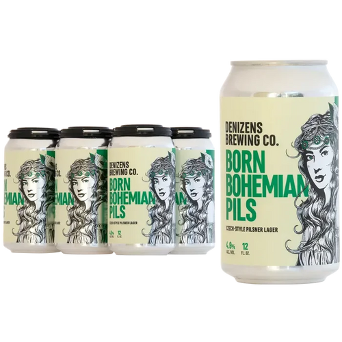 Denizens Born Bohemian Pils 6-pack Ace Beverage