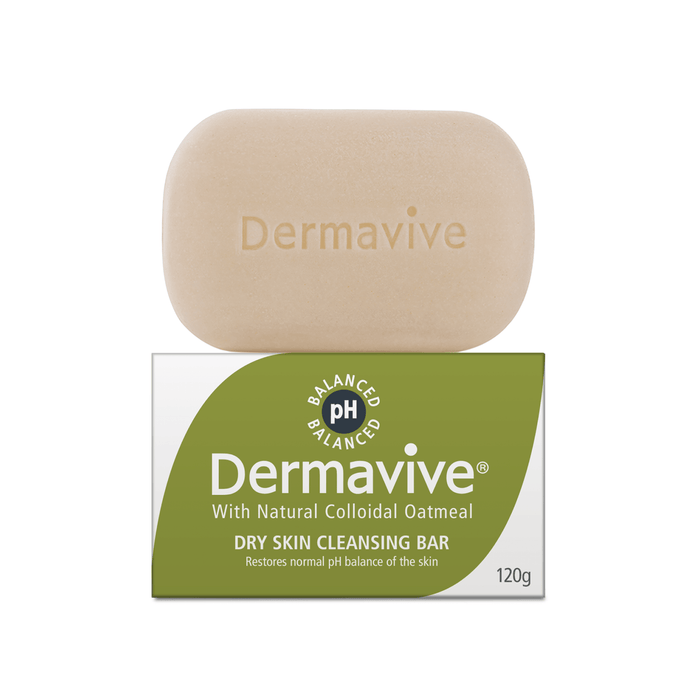 Dermavive Dry Skin Cleansing Bar 120gm