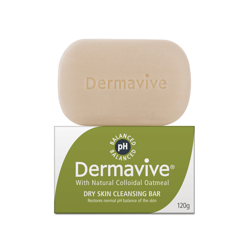 Dermavive Dry Skin Cleansing Bar 120gm