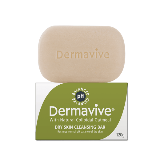 Dermavive Dry Skin Cleansing Bar 120gm