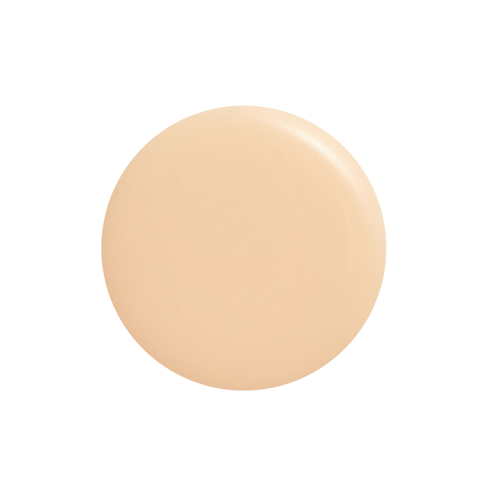 Dessert Island nude nail polish with soft shimmer, color swatch