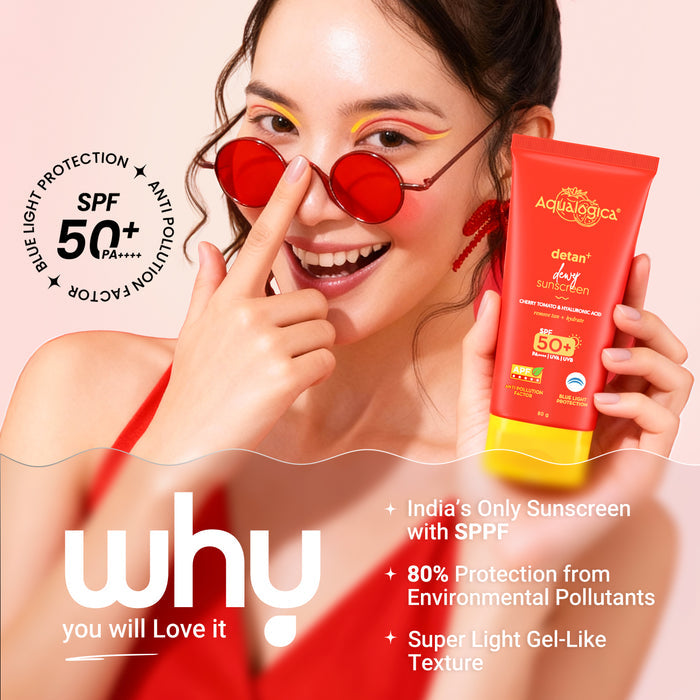 Detan sunscreen why love it anti pollution model