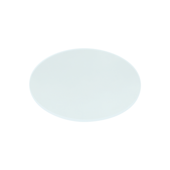 Dia. 100x3mm  Dia. 100x3mm Heat-Resistant Glass, SKU SA02141502, three quarter front view