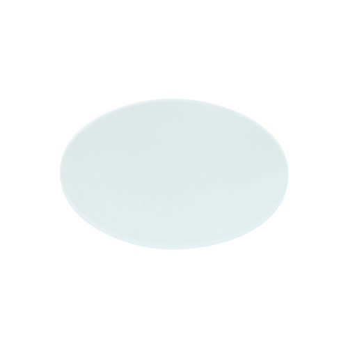 Dia. 100x3mm  Dia. 100x3mm Heat-Resistant Glass, SKU SA02141502, three quarter front view