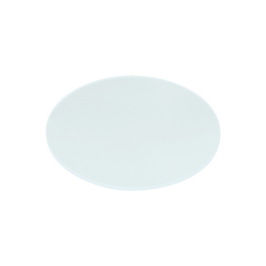 Dia. 100x3mm  Dia. 100x3mm Heat-Resistant Glass, SKU SA02141502, three quarter front view