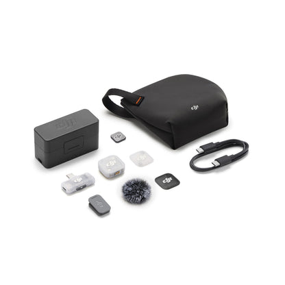 DJI Mic Mini 2 Wireless Microphone (1 TX + 1 Mobile RX + Charging Case)