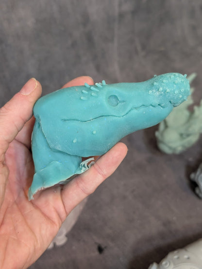 DOLL HEAD/ EAR/ SILICONE JACKET BACK CASTS