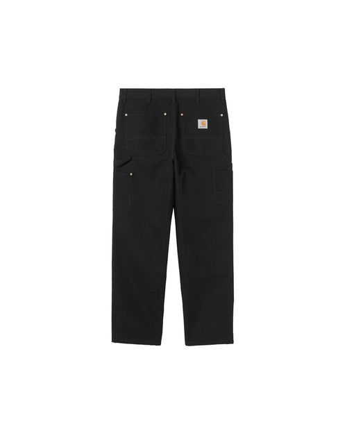 Double Knee Pant Black Rigid