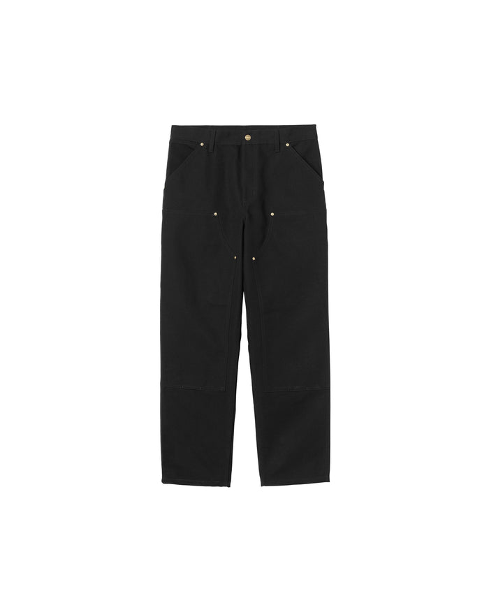Double Knee Pant Black Rigid