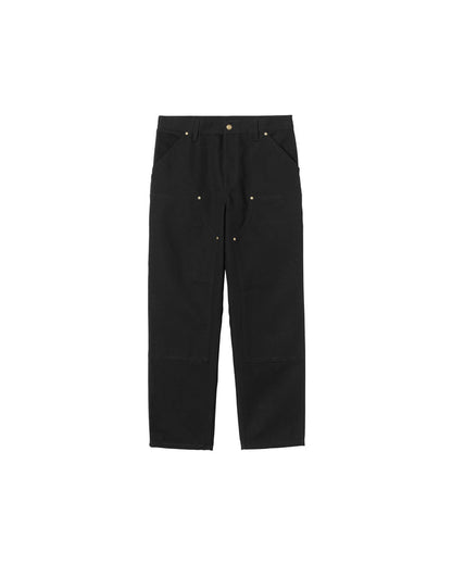 Double Knee Pant Black Rigid