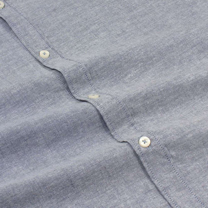 Double Tone Light Grey Oxford Shirt