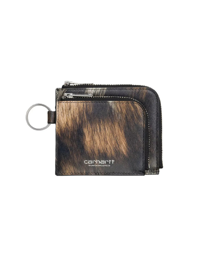 Double Vegas Zip Wallet Wild Dog Silver