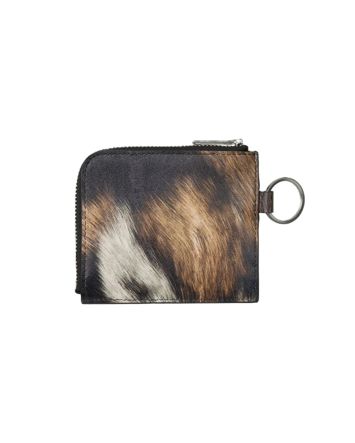 Double Vegas Zip Wallet Wild Dog Silver