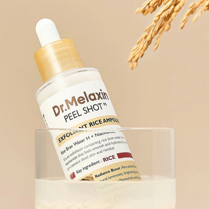 DR MELAXIN Peel Shot Glow White Rice Ampoule 80ml