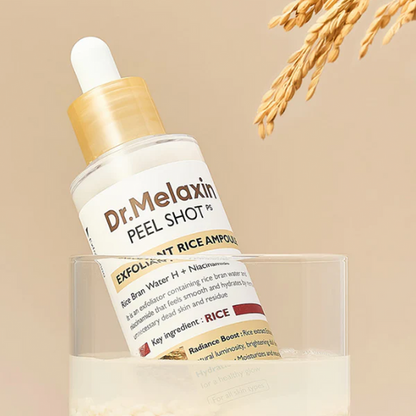 DR MELAXIN Peel Shot Glow White Rice Ampoule 80ml