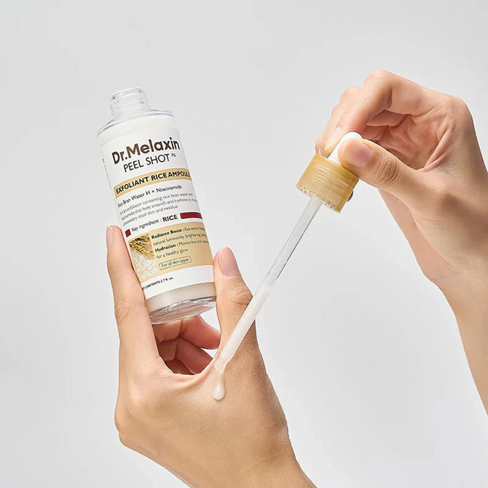 DR MELAXIN Peel Shot Glow White Rice Ampoule 80ml
