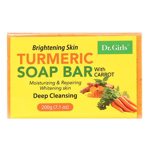 Dr.Girls Turmeric Deep Cleansing Soap Bar 7.1oz/ 200g