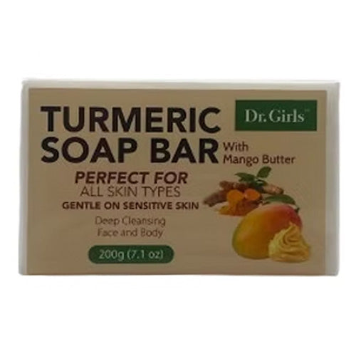 Dr.Girls Turmeric Deep Cleansing Soap Bar 7.1oz/ 200g