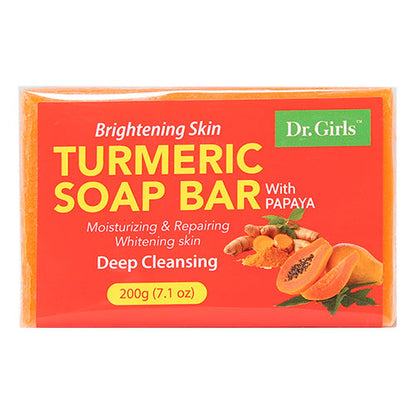 Dr.Girls Turmeric Deep Cleansing Soap Bar 7.1oz/ 200g