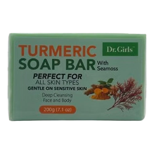 Dr.Girls Turmeric Deep Cleansing Soap Bar 7.1oz/ 200g
