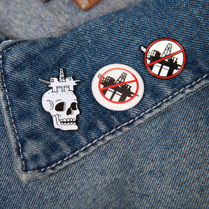 #DrillingIsKilling Button