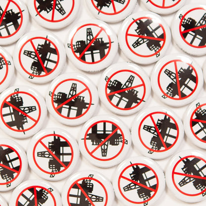 #DrillingIsKilling Button