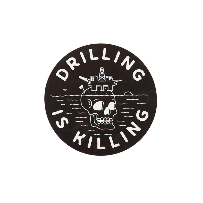 #DrillingIsKilling Sticker Pack