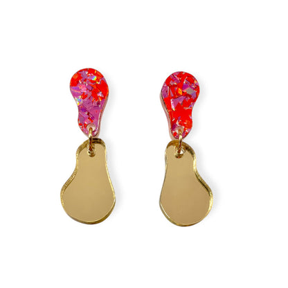 Drip ‘n’ Drops - Aperol confetti/golden