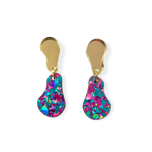 Drip ‘n’ Drops - golden/pastel confetti