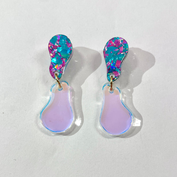 Drip ‘n’ Drops - pastel confetti/rainbow