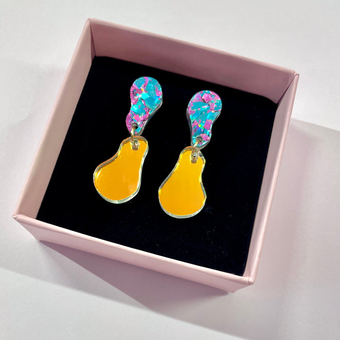 Drip ‘n’ Drops - pastel confetti/rainbow