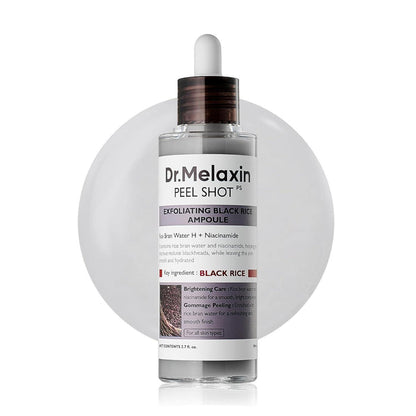 Dr.Melaxin Peel Shot Exfoliant Black Rice Ampoule 80 mL